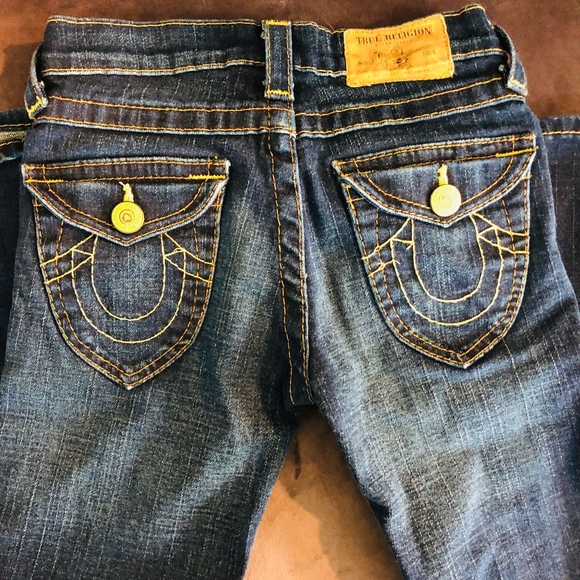True Religion Designer Girl Jeans size 10. - Picture 3 of 4